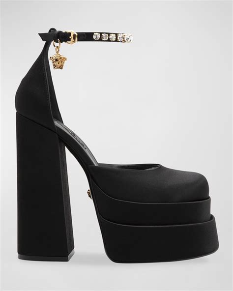 versace platforms dupe|versace medusa platform heels.